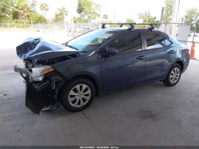 2T1BPRHE8GC658819 Toyota Corolla Le Eco