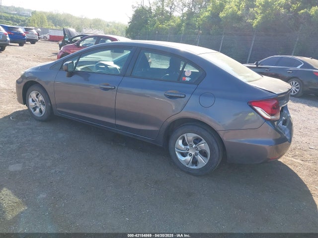 Honda Civic Lx 2014 2HGFB2E50EH535967 Image 3