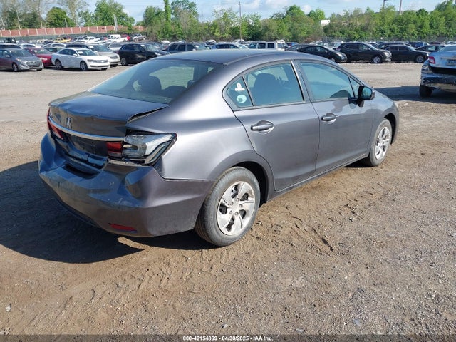 Honda Civic Lx 2014 2HGFB2E50EH535967 Image 4
