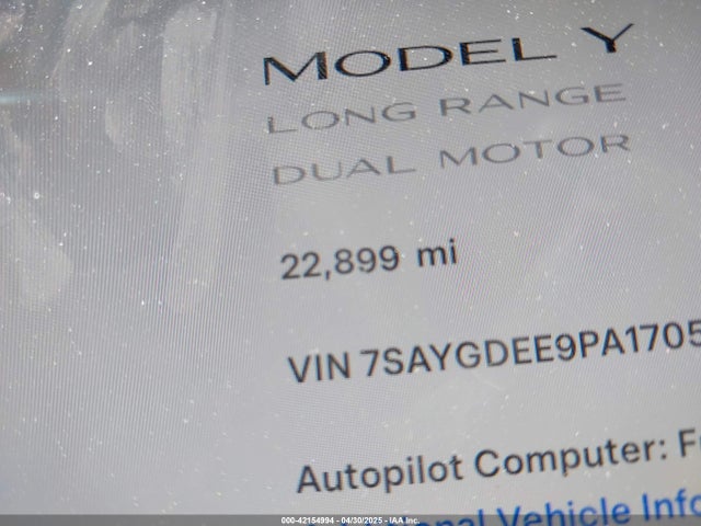 7SAYGDEE9PA170556 Tesla 2023