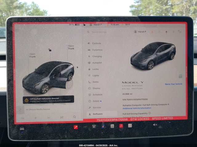 7SAYGDEE9PA170556 Tesla 2023