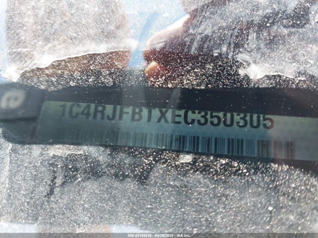 1C4RJFBTXEC350305 Jeep Grand Cherokee Limited