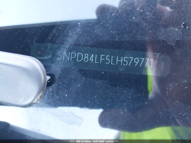 42155068 :رقم المزاد ، 5NPD84LF5LH579771 vin ، 2020 Hyundai Elantra Sel مزاد بيع