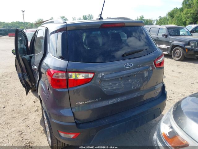 MAJ6S3GL7MC427059 Ford Ecosport Se