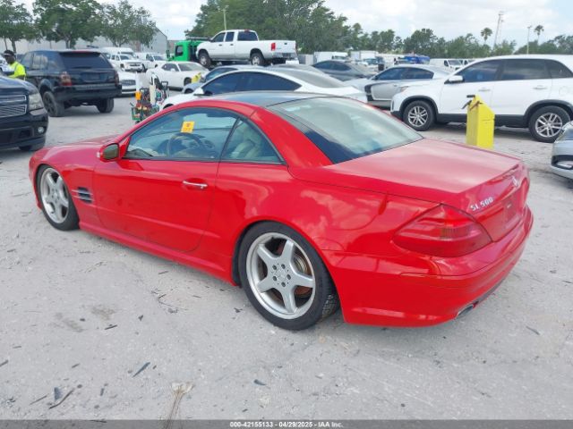 2003 MERCEDES-BENZ SL 500 WDBSK75F83F019842 Photo 2