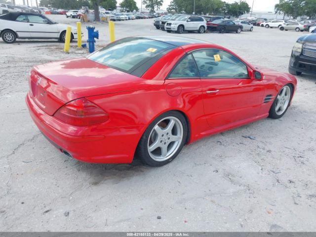 2003 MERCEDES-BENZ SL 500 WDBSK75F83F019842 Photo 3