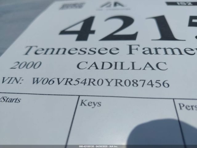 2000 CADILLAC CATERA W06VR54R0YR087456 Photo 8
