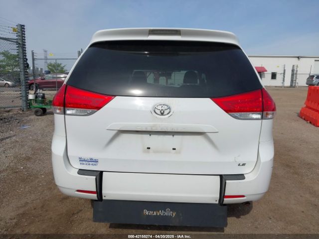 5TDKK3DC0ES439163 Toyota Sienna Le V6 8 Passenger