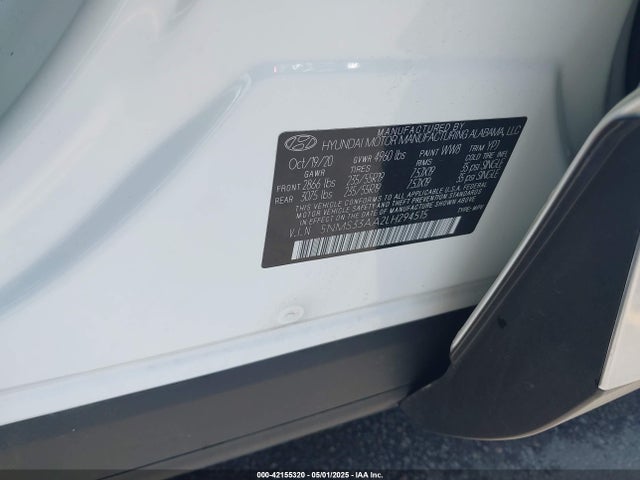 5NMS33AA2LH294515 Hyundai Santa Fe Sel 2.0t