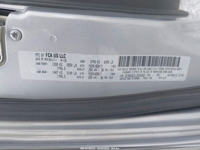2C4RDGEG1JR282683 Dodge Grand Caravan Gt