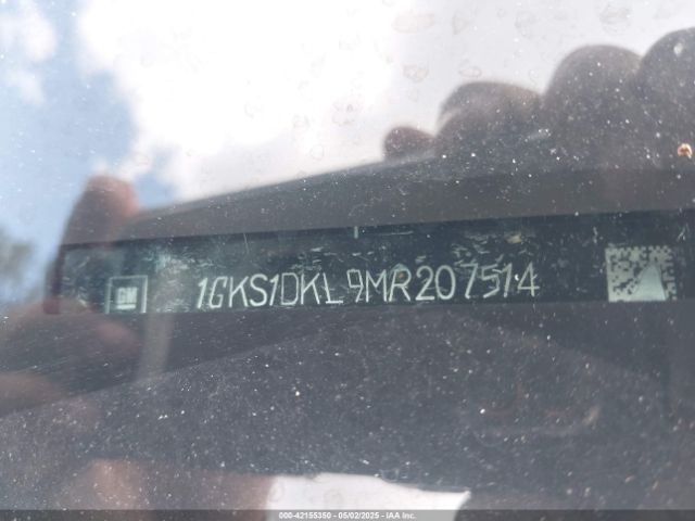 1GKS1DKL9MR207514 GMC Yukon 2wd Denali