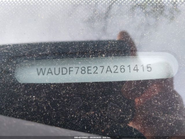 2007 AUDI A4 WAUDF78E27A261415 Photo 8