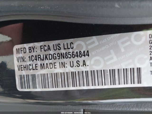 2022 JEEP GRAND CHEROKEE L 1C4RJKDG9N8564844 Photo 8