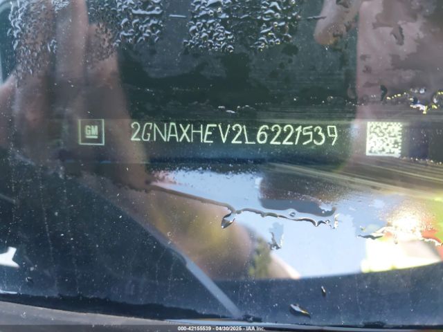 2GNAXHEV2L6221539 Chevrolet Equinox Fwd Ls