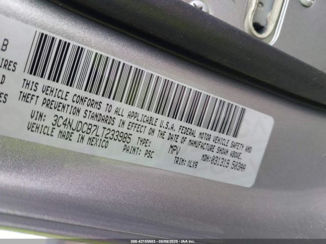2020 JEEP COMPASS 3C4NJDCB7LT233985 Photo 8
