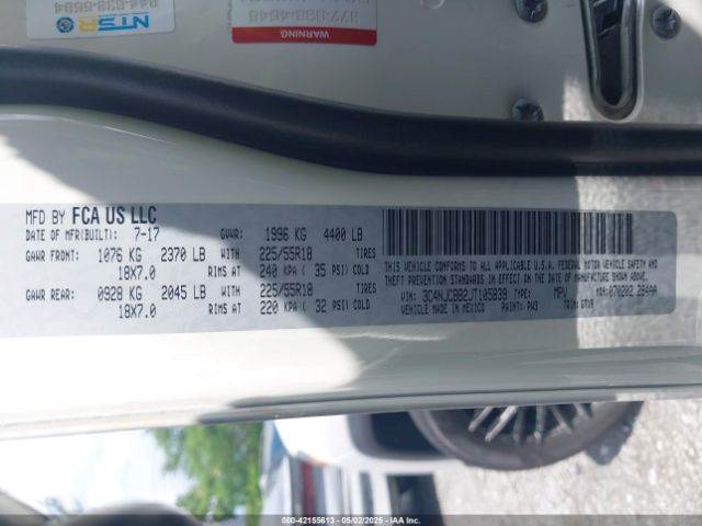 2018 JEEP COMPASS 3C4NJCBB2JT105839 Photo 8