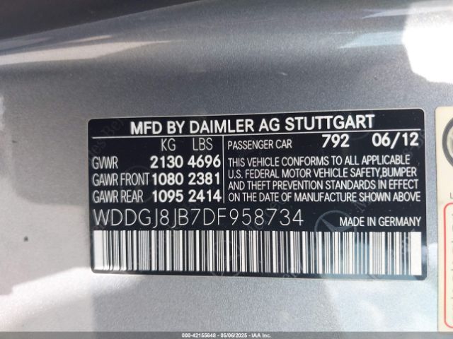 2013 MERCEDES-BENZ C 350 WDDGJ8JB7DF958734 Photo 8