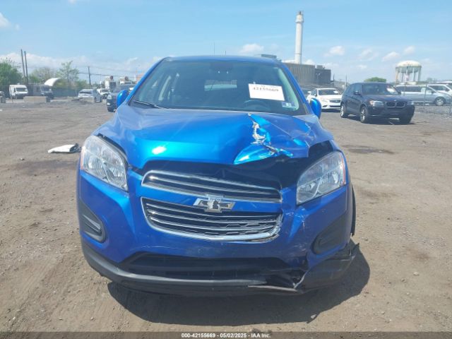 KL7CJPSB8FB107177 Chevrolet Trax 1ls