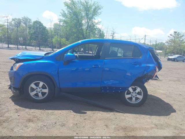 KL7CJPSB8FB107177 Chevrolet Trax 1ls