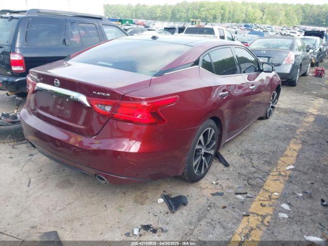 1N4AA6AP1JC393299 Nissan Maxima 3.5 Platinum