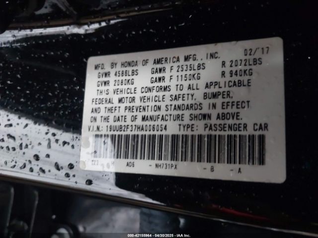 2017 ACURA TLX 19UUB2F37HA006054 Photo 8