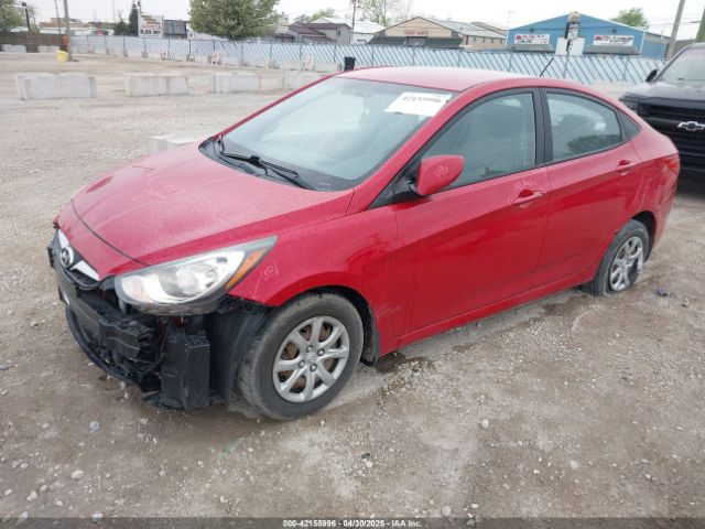 KMHCT4AE2EU768368 Hyundai ACCENT GLS