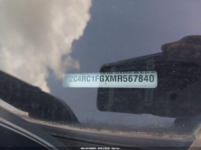 2021 CHRYSLER PACIFICA 2C4RC1FGXMR567840 Photo 8