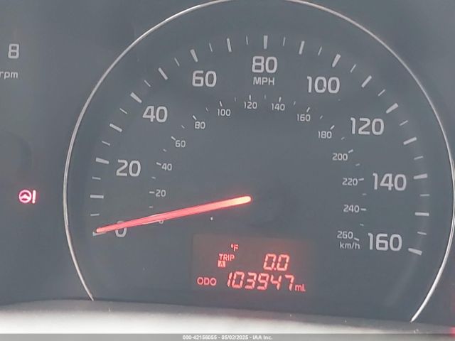 5XYKTCA63EG531280 KIA SORENTO LX