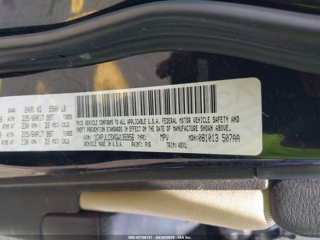 1C4PJLCSXGW135956 Jeep Cherokee Latitude