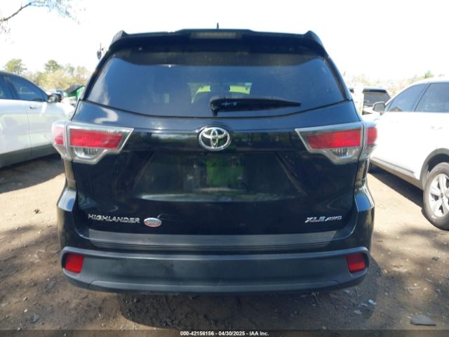5TDJKRFH3FS183691 Toyota Highlander Xle V6