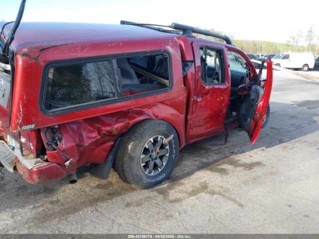1N6AD0EV4EN767516 Nissan Frontier Pro-4x