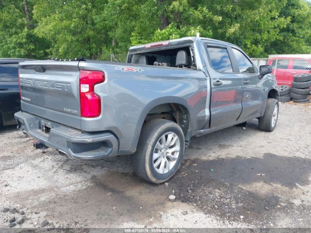 3GCUYBEF1LG354807 Chevrolet Silverado 1500 4wd  Short Bed Custom