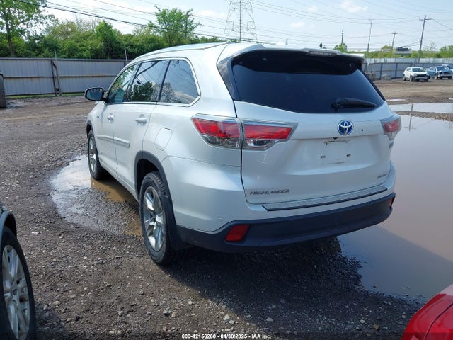5TDDCRFHXGS015056 Toyota Highlander Hybrid Limited Platinum V6