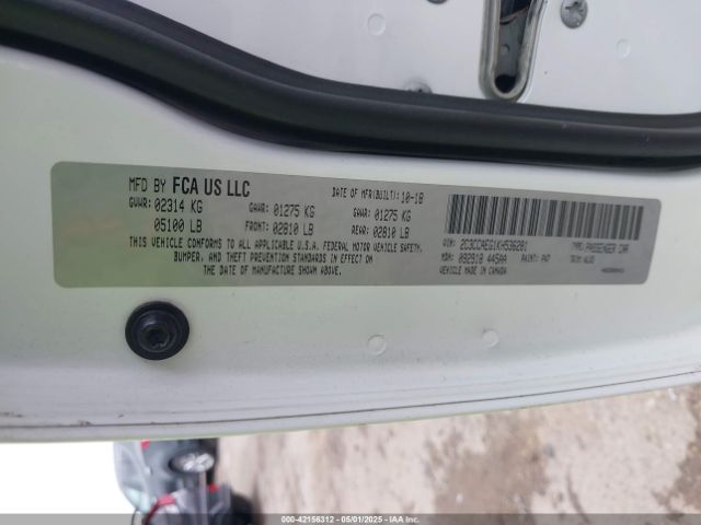 2019 CHRYSLER 300 2C3CCAEG1KH536281 Photo 8