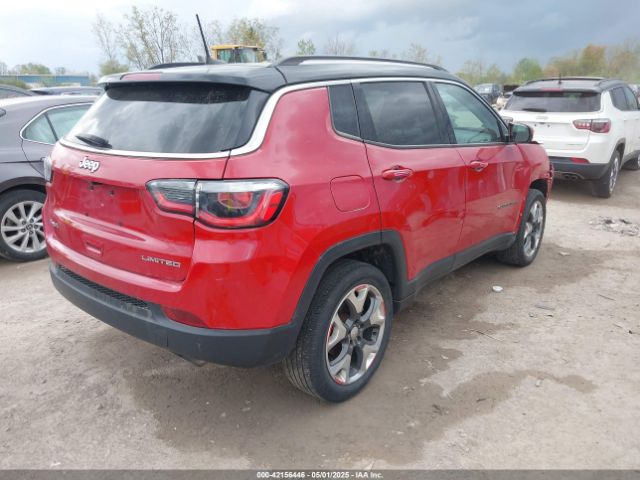 3C4NJDCB1JT284363 Jeep Compass Limited 4x4