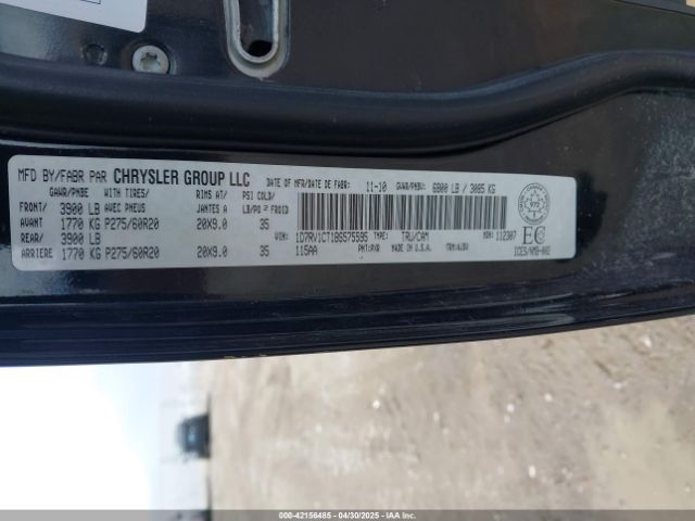 2011 RAM RAM 1500 1D7RV1CT1BS575595 Photo 8