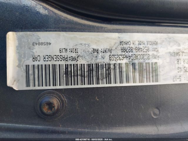 2017 CHRYSLER 300C 2C3CCAEG4HH632558 Photo 8