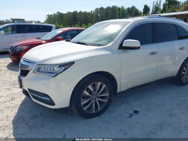 2016 ACURA MDX 5FRYD4H61GB035440 Photo 1