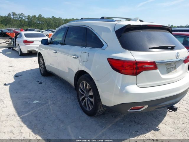 2016 ACURA MDX 5FRYD4H61GB035440 Photo 2
