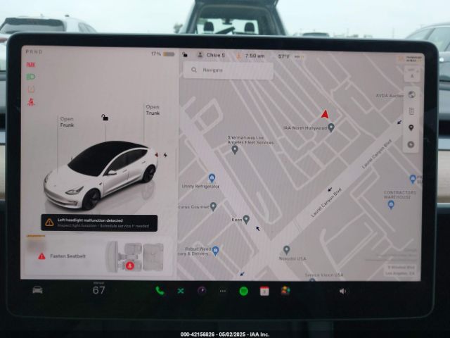 5YJ3E1EA9PF576588 Tesla Model 3 Rear-wheel Drive