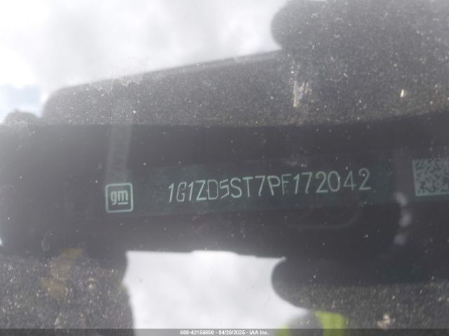 1G1ZD5ST7PF172042 Chevrolet Malibu Fwd 1lt