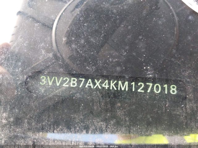 3VV2B7AX4KM127018 Volkswagen Tiguan 2.0t Se/2.0t Sel/2.0t Sel R-line/2.0t Sel R-line Black