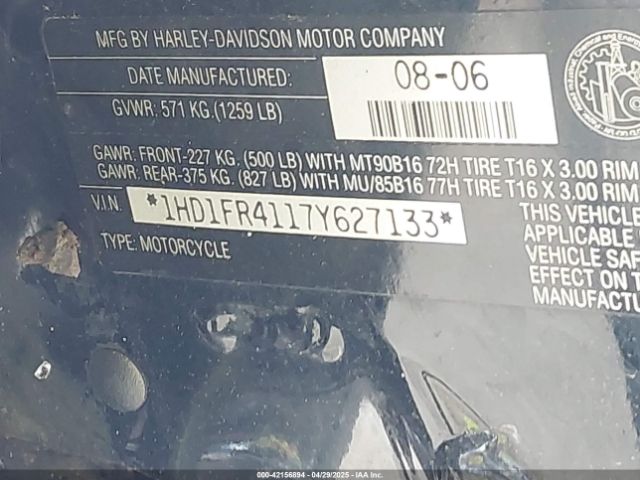 2007 HARLEY-DAVIDSON FLHRCI 1HD1FR4117Y627133 Photo 9