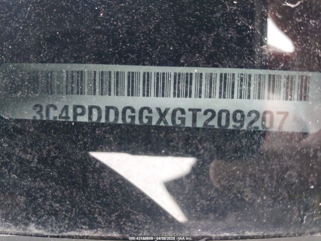 3C4PDDGGXGT209207 Dodge Journey Crossroad Plus