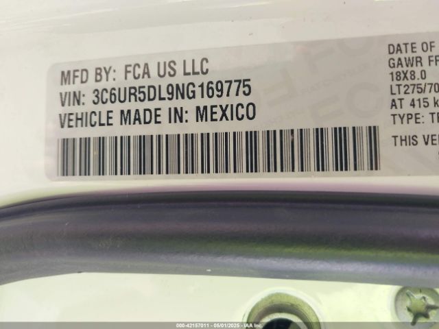 2022 RAM 2500 3C6UR5DL9NG169775 Photo 8