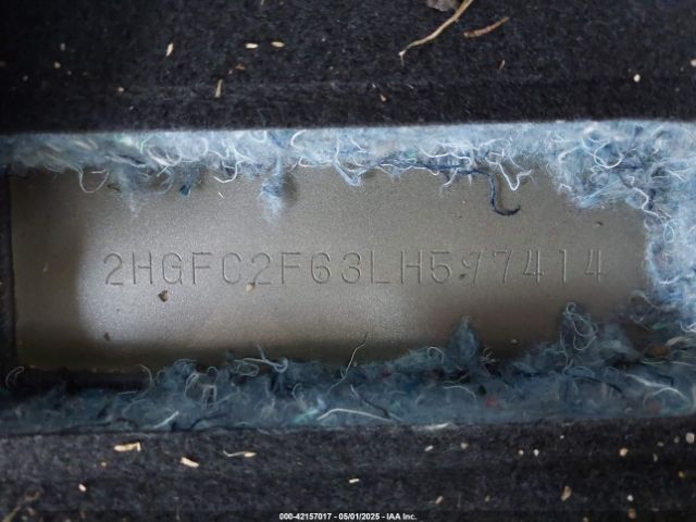 2HGFC2F63LH597414 Honda Civic Lx