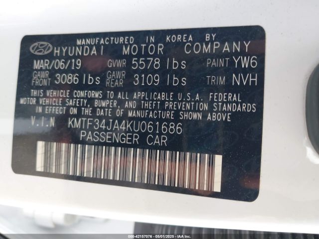 KMTF34JA4KU061686 Genesis G90 3.3t Premium