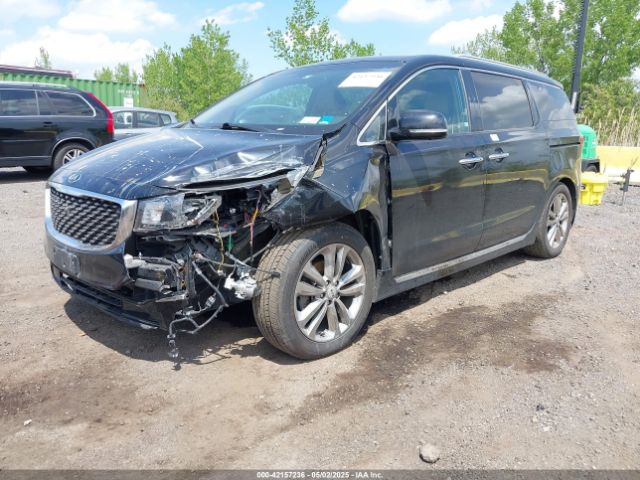 2018 KIA SEDONA KNDME5C10J6349386 Photo 1