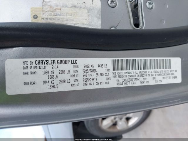 1C4NJCBA6ED774411 Jeep Compass Sport