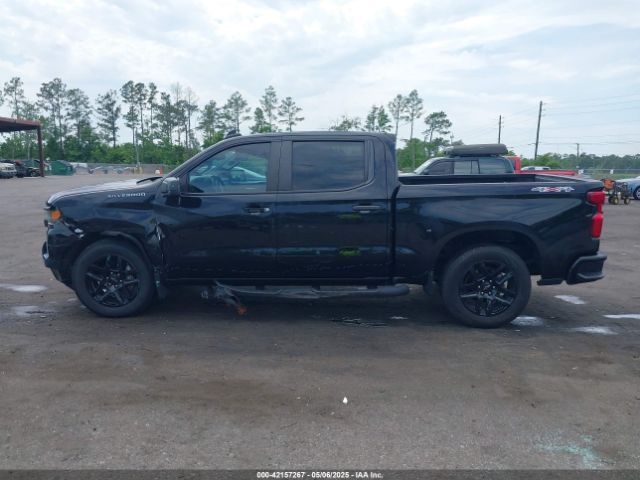 1GCPDBEK8NZ609610 Chevrolet Silverado 1500 4wd  Short Bed Custom